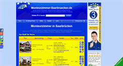 Desktop Screenshot of monteurzimmer-saarbruecken.de