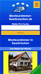 Mobile Screenshot of monteurzimmer-saarbruecken.de